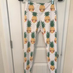 Flexi Lexi pineapple yoga pants